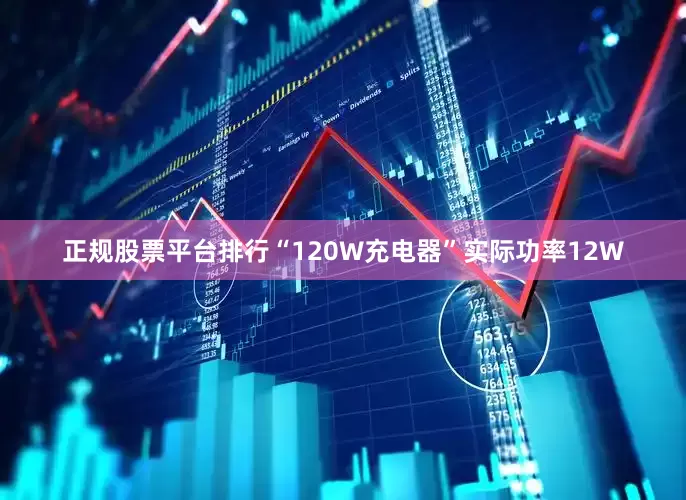 正规股票平台排行“120W充电器”实际功率12W